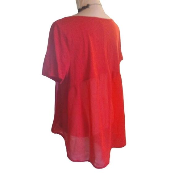 Disney Y2K Queen of Hearts Alice In Wonderland Short Sleeve Top XL - Picture 6 of 11